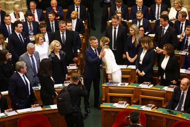 Inaugural session of Hungary's parliament in Budapest