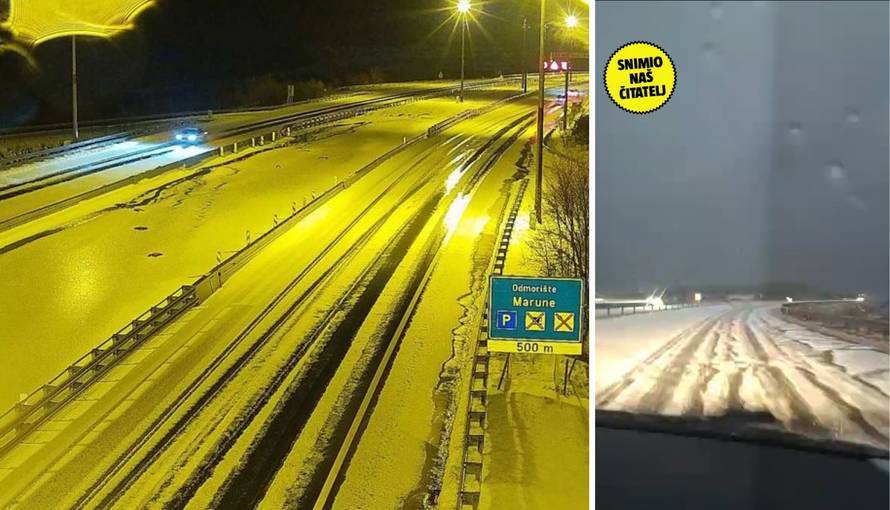 VIDEO Ovako A1 izgleda kod Sv. Roka. Bit će još snijega i ledene kiše. Popuštaju veliki minusi