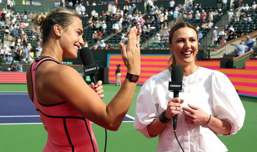 Sabaljenka nosila skupocjeni prsten nakon zaruka: 'Nadam se da &cacute;e sjaj omesti protivnice'