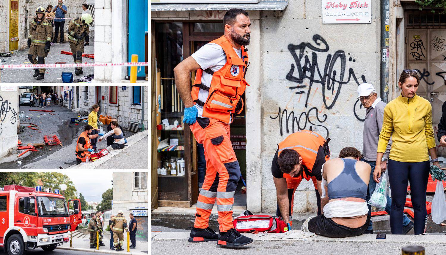 Istraga eksplozije u splitskom fast foodu ide dalje. Radnici su u bolnici, imaju teške ozljede