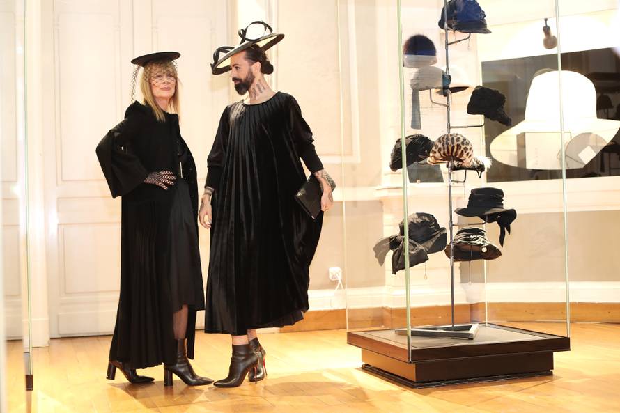 Zagreb: Otvorenje izložbe "Šeširi iz privatne kolekcije Đurđe Tedeschi"