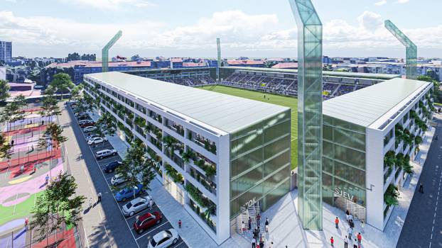 FOTO Ovako će izgledati novi stadion na kojem će igrati Dinamo. Uskoro kreću radovi