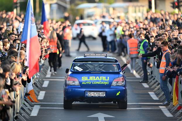 Zagreb: Sve je spremno za ceremonijalni start WRC Croatia Rallyja 