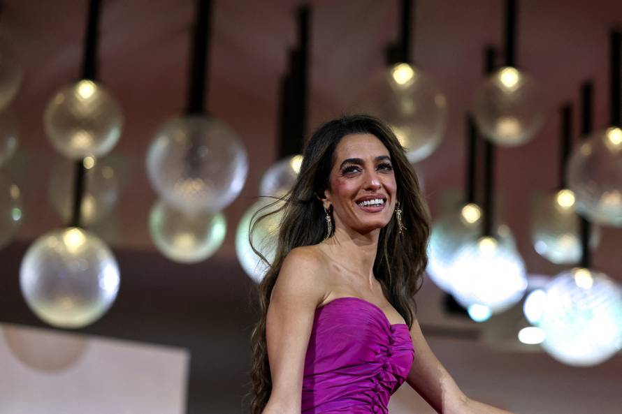 82nd Venice Film Festival - screening of the movie "Jay Kelly" in competition