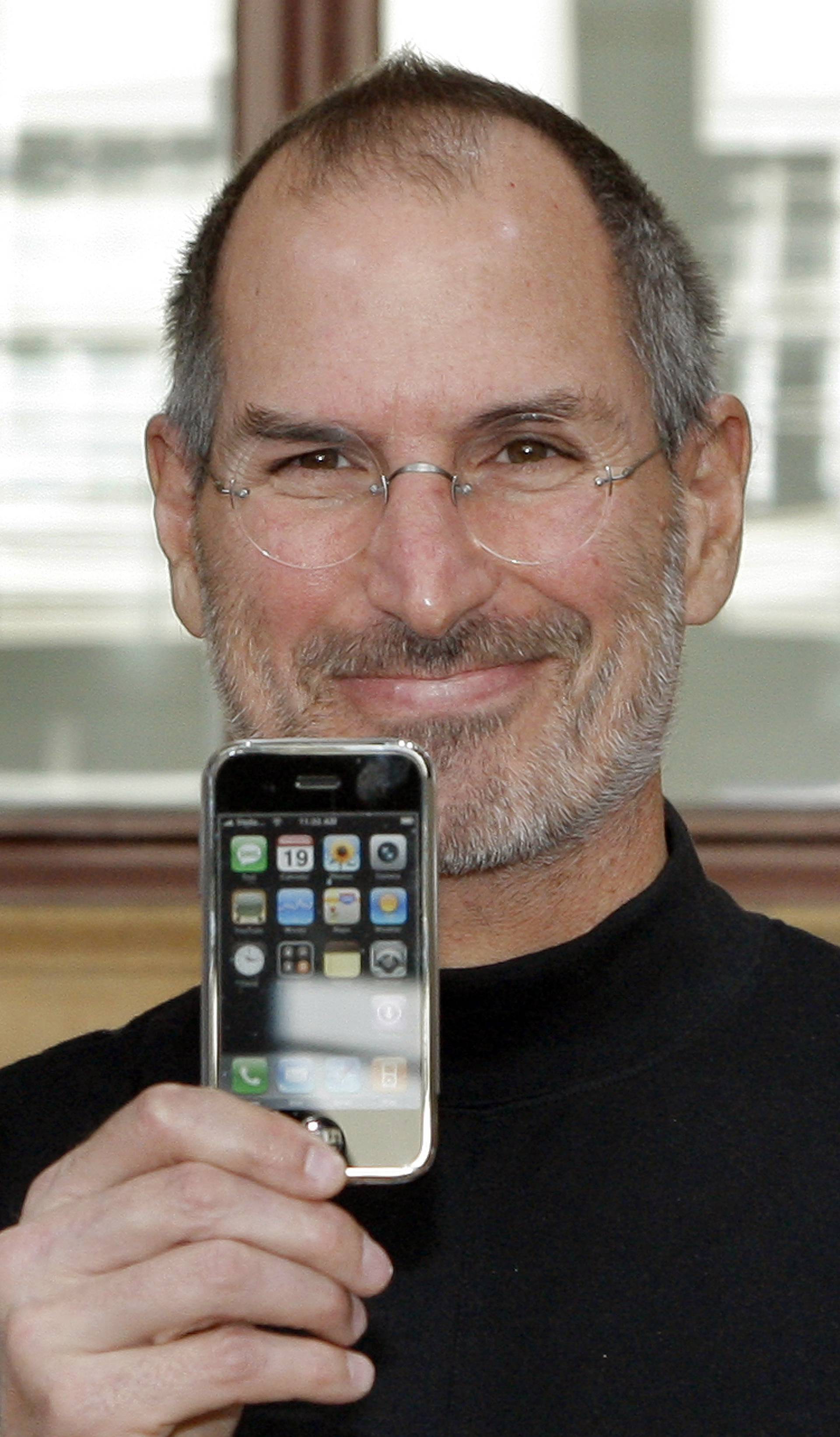 Apple-Chef Steve Jobs stellt am Mittwoch (19.09...