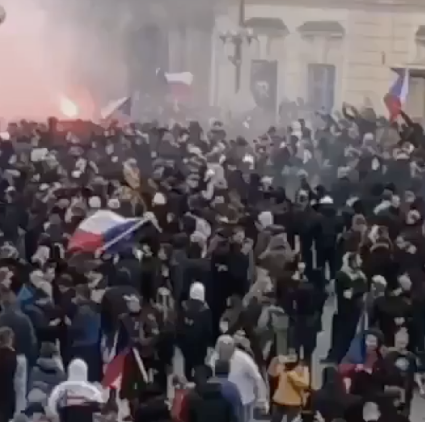 VIDEO Hrvat u centru kaosa u Pragu: 'Bilo je izvan kontrole'