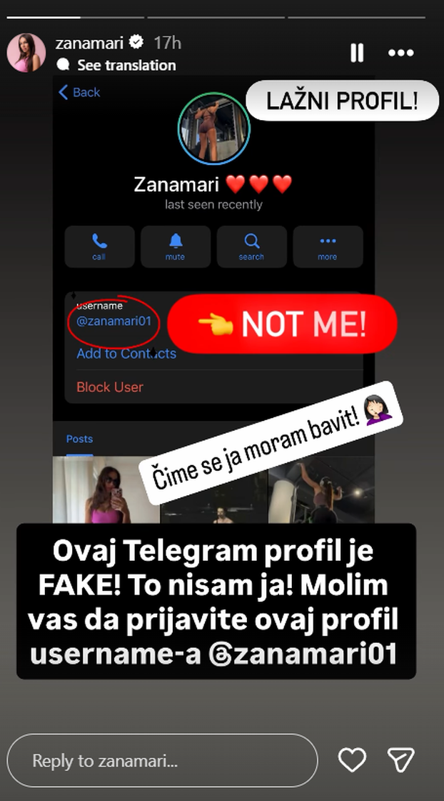 FOTO Žanamari Perčić ponovno iznenadila brojne obožavatelje: Pogledajte njezinu novu figuru