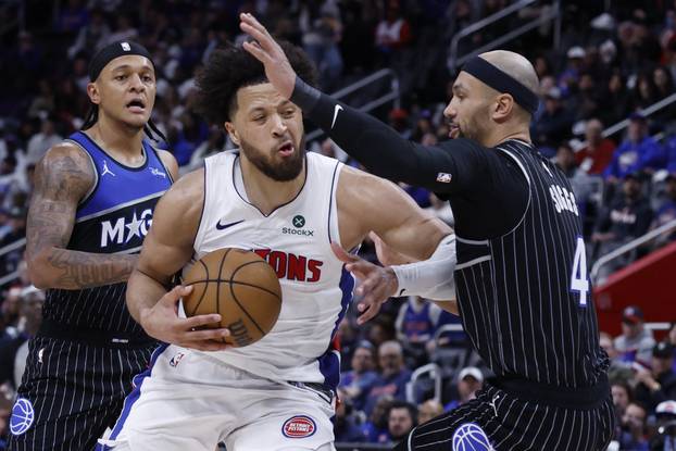 NBA: Playoffs-Orlando Magic at Detroit Pistons