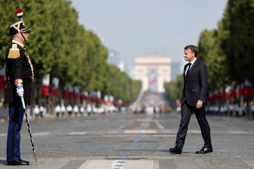 Annual Bastille Day celebrations in Paris