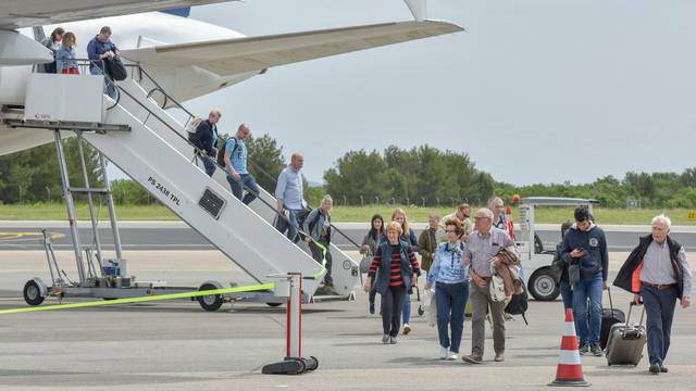 U zračnu luku Zadar svečano sletio prvi zrakoplov Lufthanse iz Frankfurta