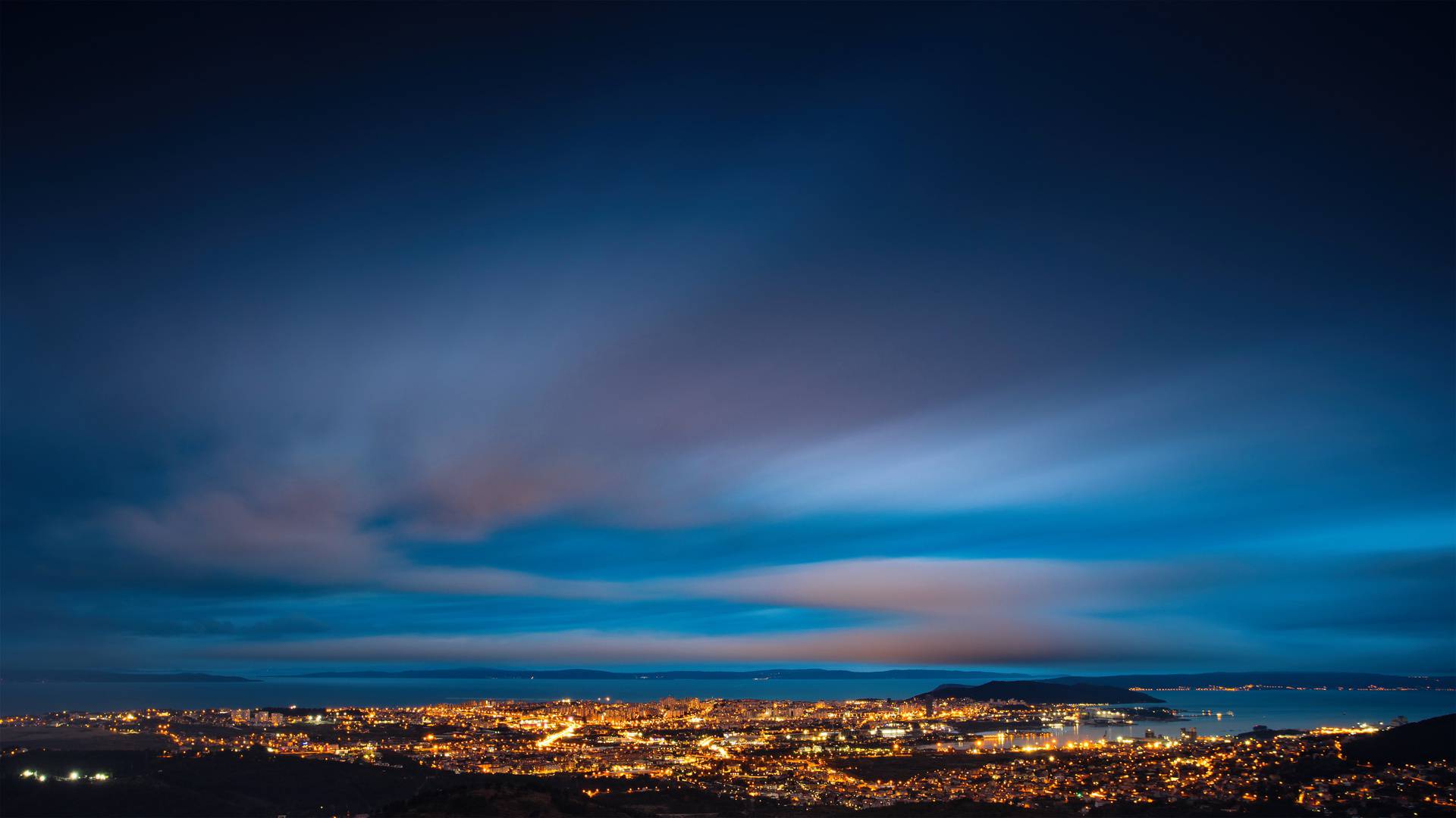 Panorama Splita nakon kiše