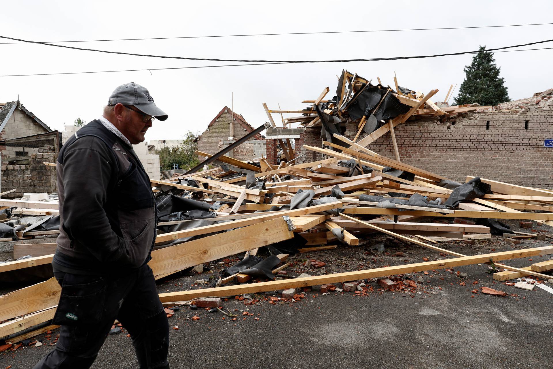 Tornado hits northern France