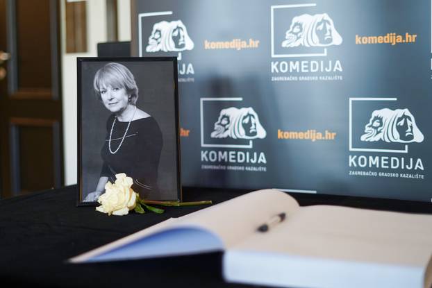 Zagreb: Komemoracija u kazalištu Komedija za glumicu Lukreciju Brešković