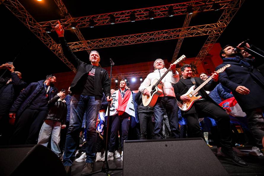 Zagreb: Svečani doček rukometnih reprezentativaca nakon osvojene bronce na Europskom prvenstvu