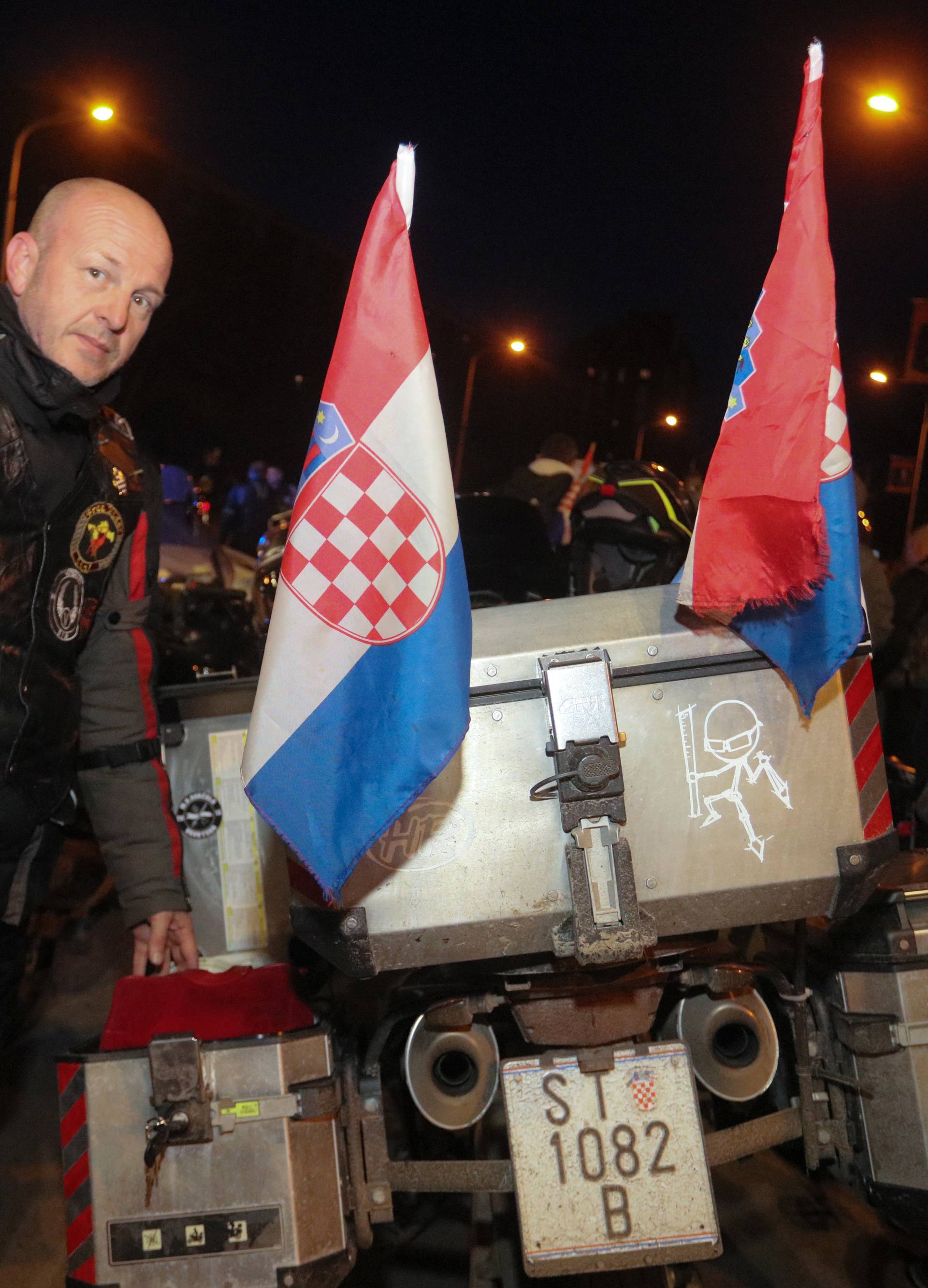 Karavana motorista koja je krenula iz Dubrovnika stigla je u Osijek