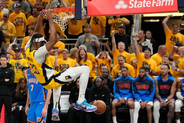 NBA: Finals-Oklahoma City Thunder at Indiana Pacers