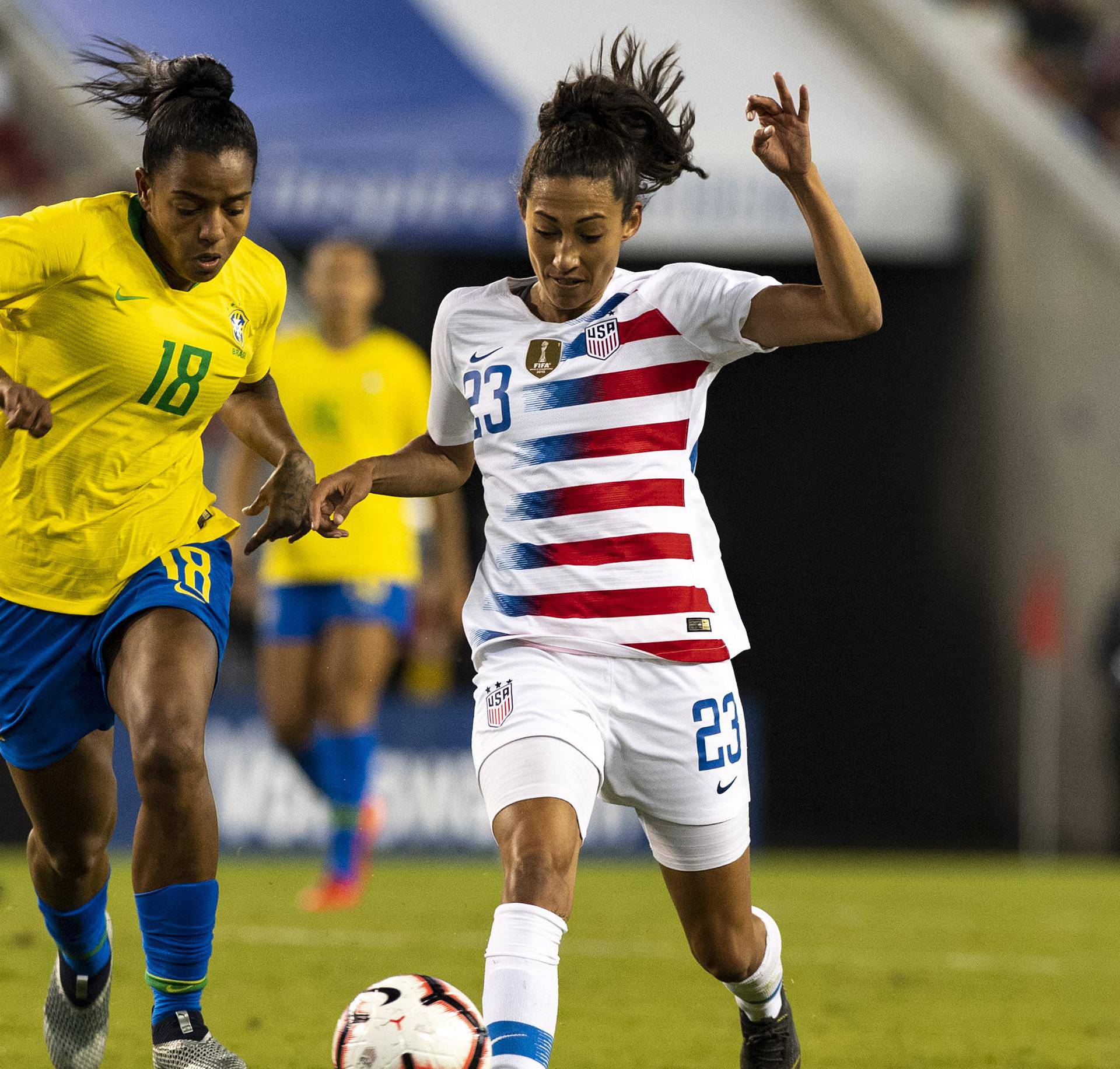 Soccer: She Believes Cup Women's Soccer-Brazil at USA