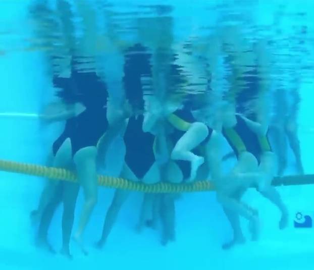 FOTO Što vaterpolistice rade pod vodom? 'Ako i pukne, igraš'