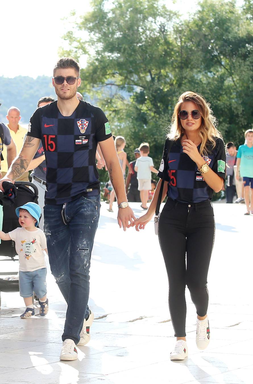 Duje došao na prijem u pratnji svoje vatrene djevojke Adriane