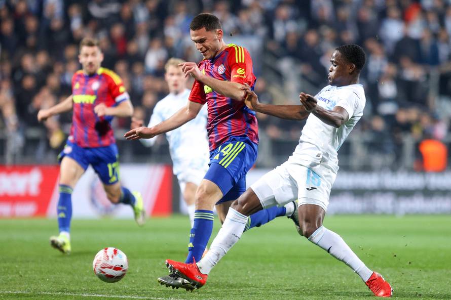 Susret Rijeke i Hajduka u četvrtfinalu Hrvatskog nogometnog kupa