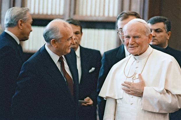Gorbachev John Paul II Vatican