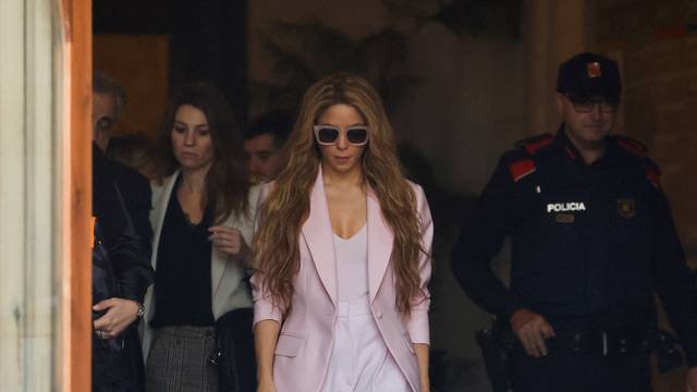 Colombian singer Shakira Mebarak testifies in court for tax fraud