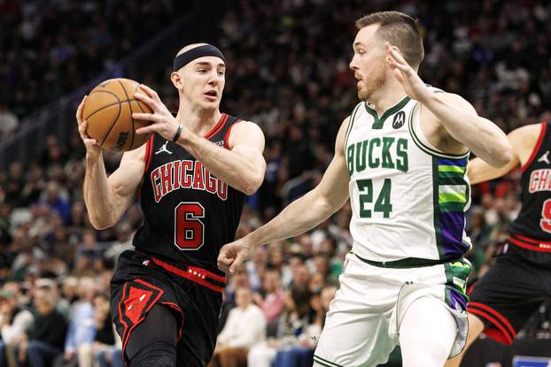 NBA: Playoffs-Chicago Bulls at Milwaukee Bucks