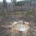 VIDEO Ovo je ogromni krater u Ukrajini nakon pada ruskog projektila: 'Užasna eksplozija!'