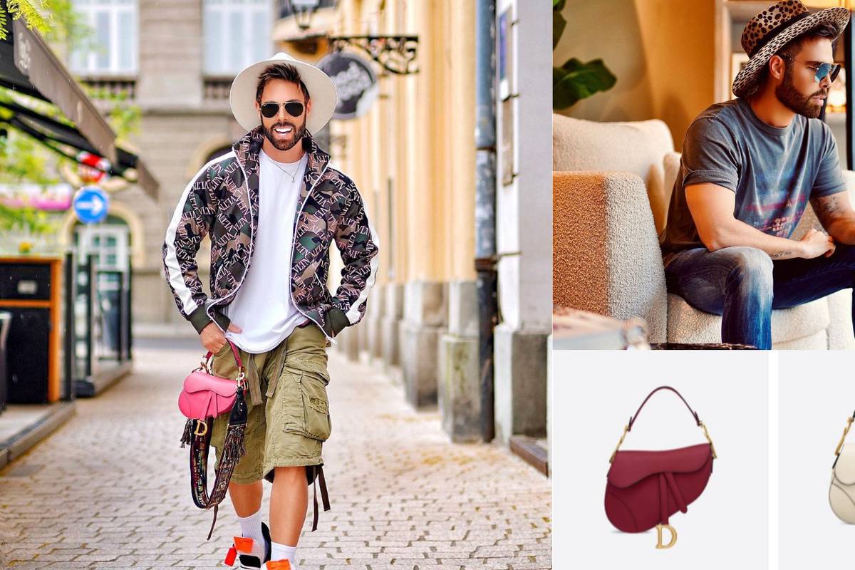 Marko Grubnić obožava mini torbice i fotografije s njima: Nova je Dior, a košta 20.000 kn