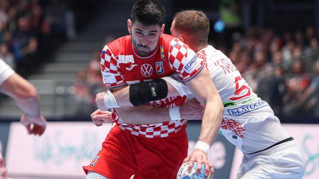 Graz: Hrvatska rukometna reprezentacija susrela se s Bjelorusijom u 2. kolu EP-a