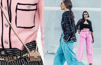 Chanel svijet u bojama roze i plave, uz veste i majušne torbe