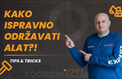 Samo servisiran alat je siguran alat