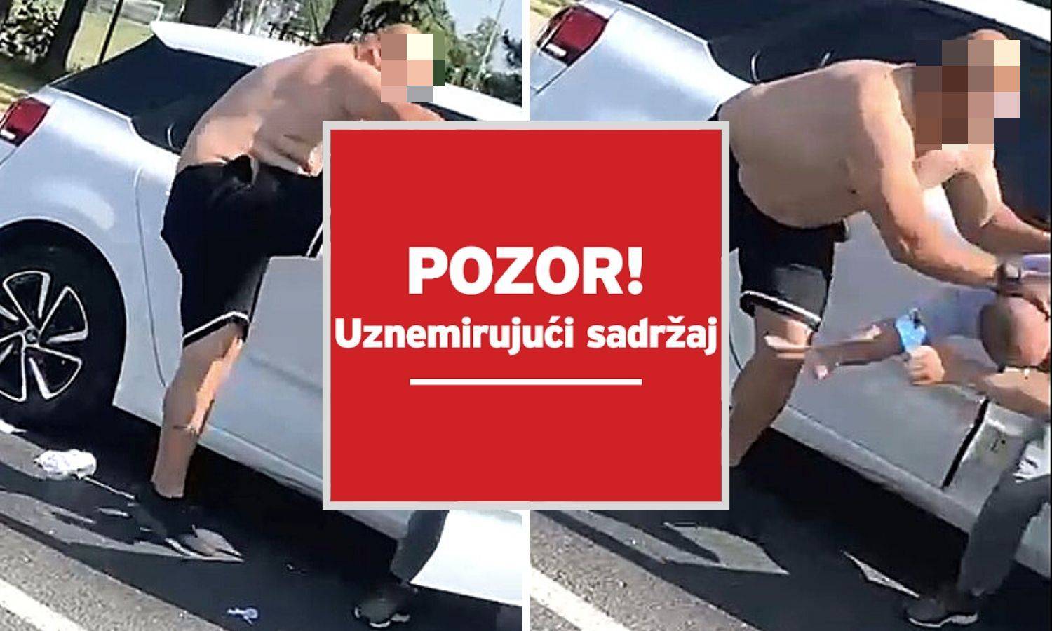 Novi video tučnjave iz Zagreba: Izašao iz kombija, zaletio se i udario nogom drugog čovjeka