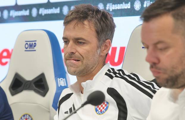 Split: Trener Gonzalo Garcia i Michele &Scaron;ego odr&zcaron;ali su konferenciju za medije
