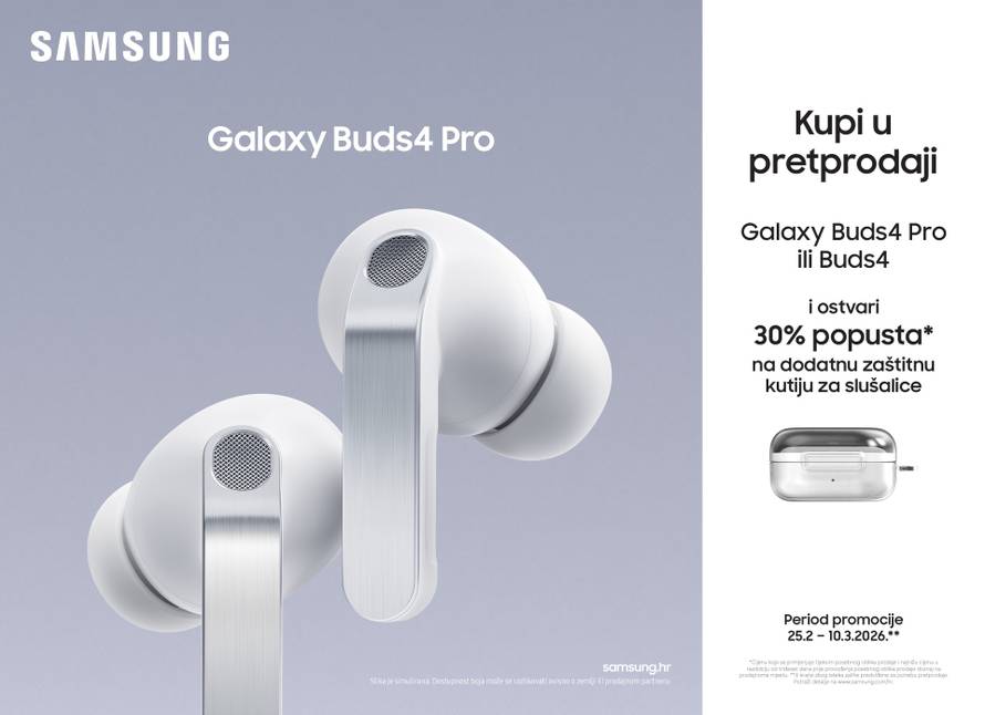 FOTO Više zvuka, manje buke: Samsung otkrio Galaxy Buds 4