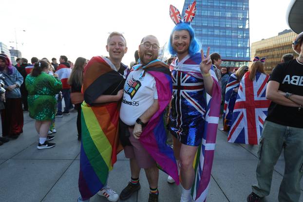 Malmo: Atmosfera ispred dvorane uoči finalne večeri Eurosonga