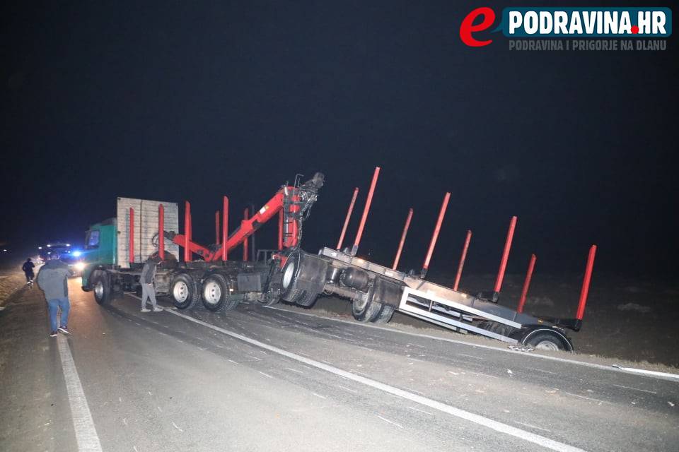 Stravičan sudar kod Križevaca: Pretjecala kamion i zabila se u auto, ozlijeđeno je petero ljudi