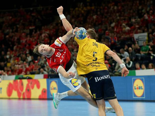 EHF 2024 Men's European Handball Championship - Main Round - Denmark v Sweden