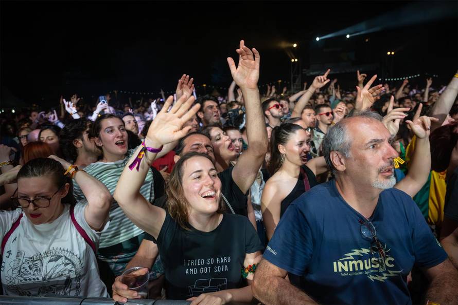 Zagreb: Grupa Kasabian nastupila je na drugom danu 17. INMusic festivala