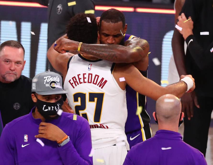 NBA: Playoffs-Denver Nuggets at Los Angeles Lakers