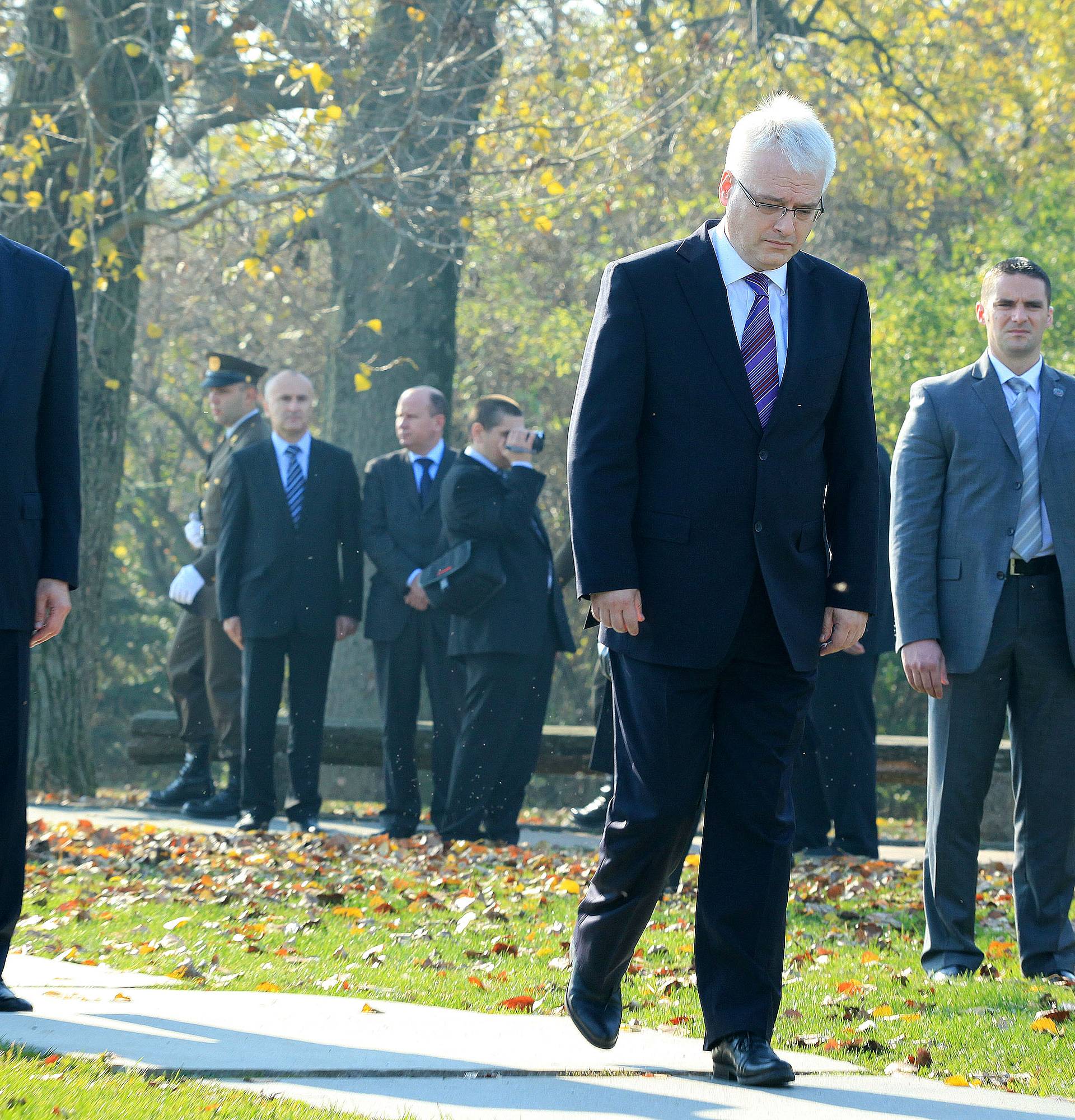 CROATIA-JOSIPOVIC-TADIC IN VUKOVAR