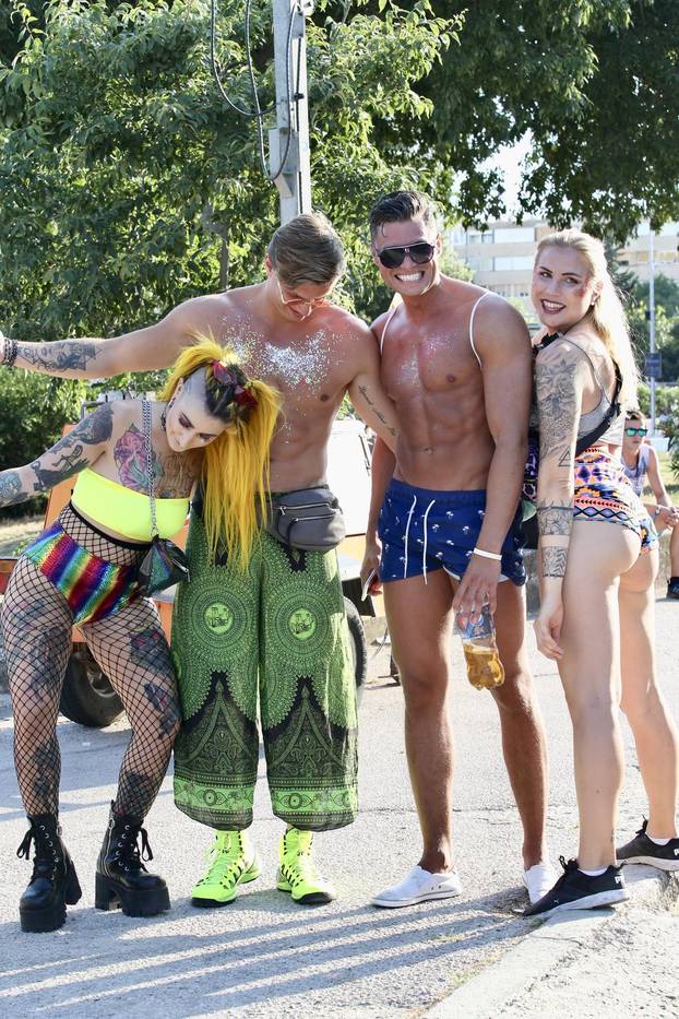 Split: Partijaneri preplavili Park mladeži zanimljivim kombinacijama na festivalu Ultra Europe