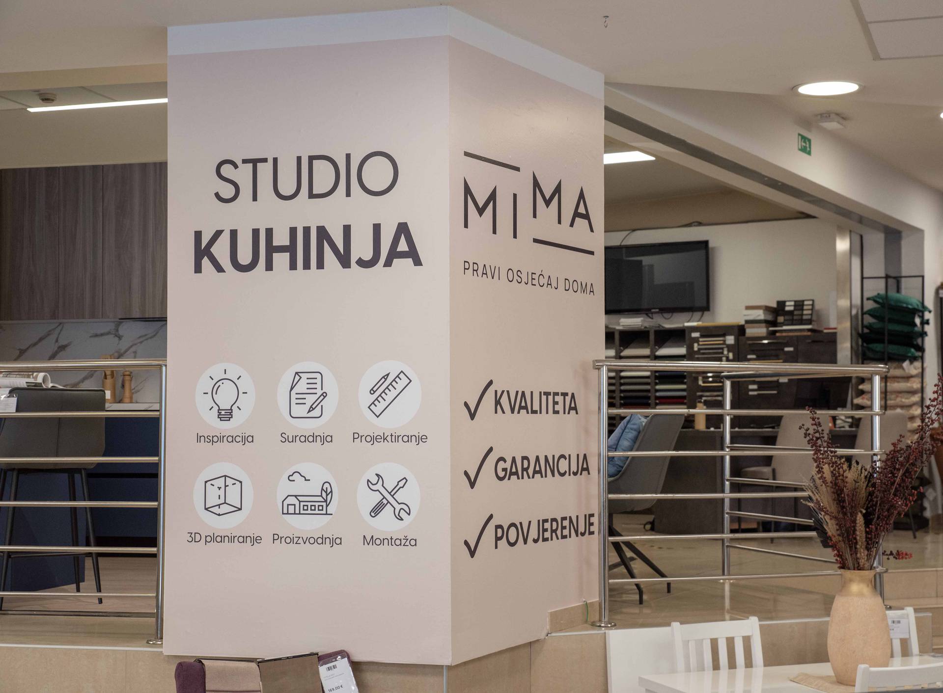 Mima predstavlja svoj prvi studio kuhinja