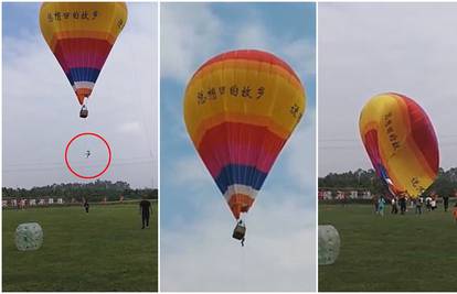 Visio s balona na zrak i pao 100 m u smrt: 'Bio mu je prvi dan na poslu, očito nije slušao upute'