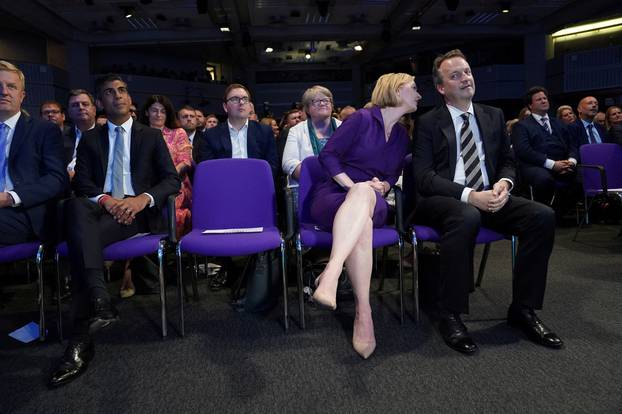 Liz Truss announced as next UK PM following Conservative membership ballot, in London