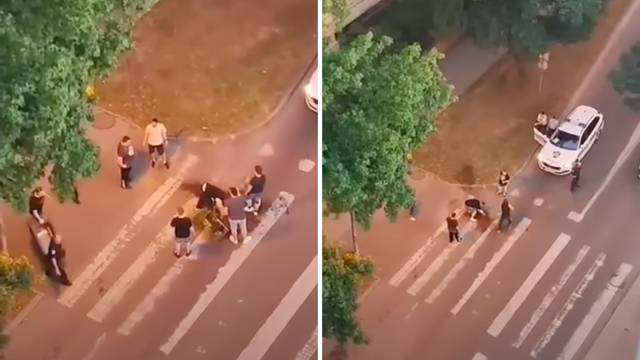 VIDEO Mladići pomogli policiji počistiti sav nered koji su vandali napravili u Bjelovaru