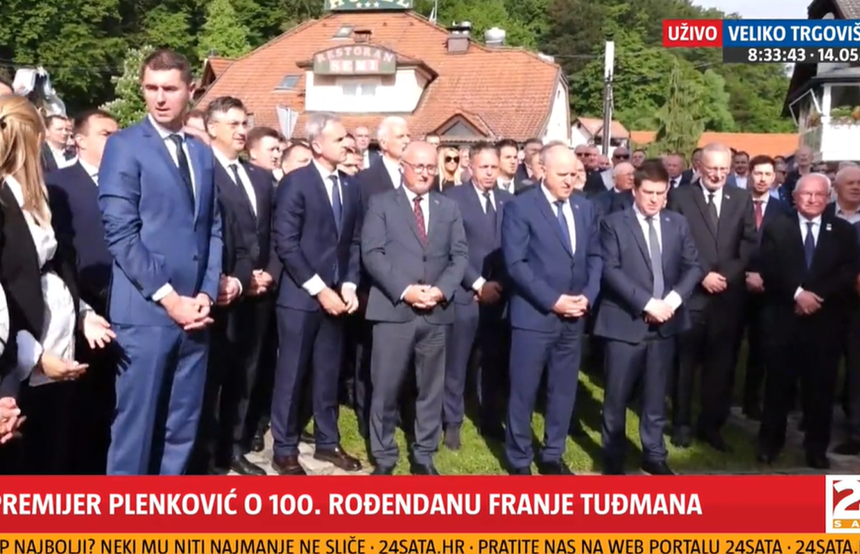 100 godina od rođenja Franje Tuđmana: Dio desnice slavi u Zagrebu, premijer pali svijeću
