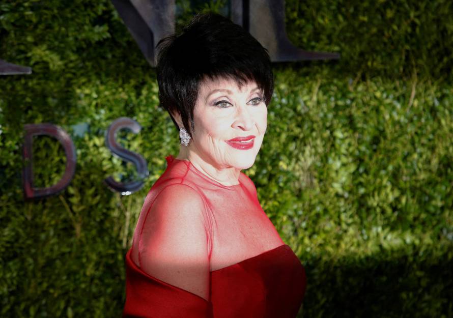 FILE PHOTO: Chita Rivera, nominated for Best Performance By An Actress In A Leading Role In A Musical for "The Visit," arrives for the American Theatre Wing's 69th Annual Tony Awards at the Radio City Music Hall in Manhattan