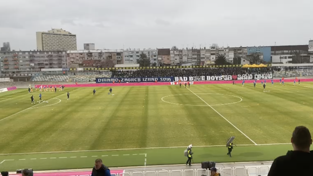 VIDEO Ludnica u Kranjči: Ori se pjesma BBB-a, stadion je krcat