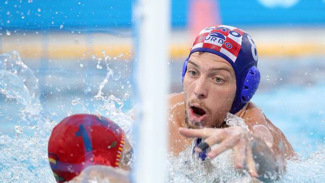 FINA Svjetsko prvesntvo u vaterpolu, polufinale, Španjolska - Hrvatska